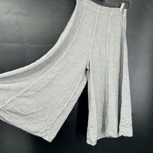 Vintage Jules of Morocco high rise wide leg gaucho cropped boho festival pants M